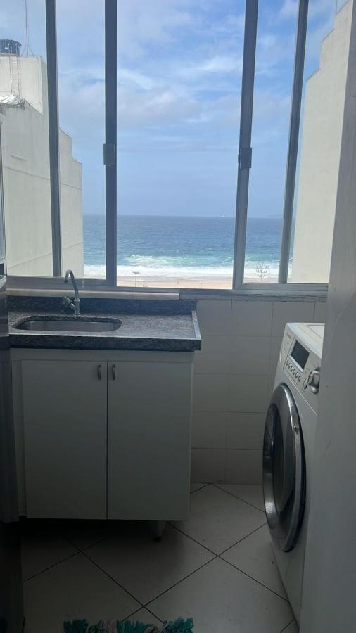 Deslumbrante Vista Mar Na Praia De Copacabana Daire Rio de Janeiro Dış mekan fotoğraf